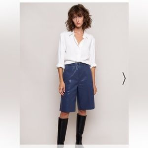 Frankie Shop coated Bermuda shorts